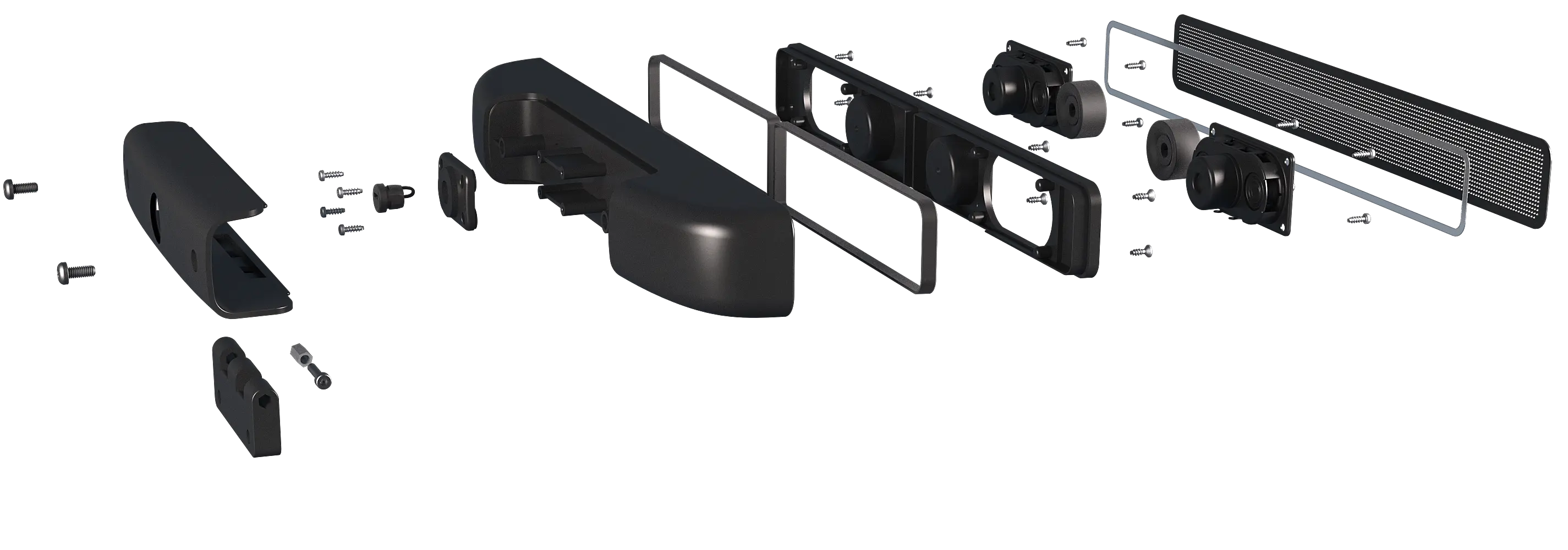 Lenovo Flex Mount – Exploded View (Rear)