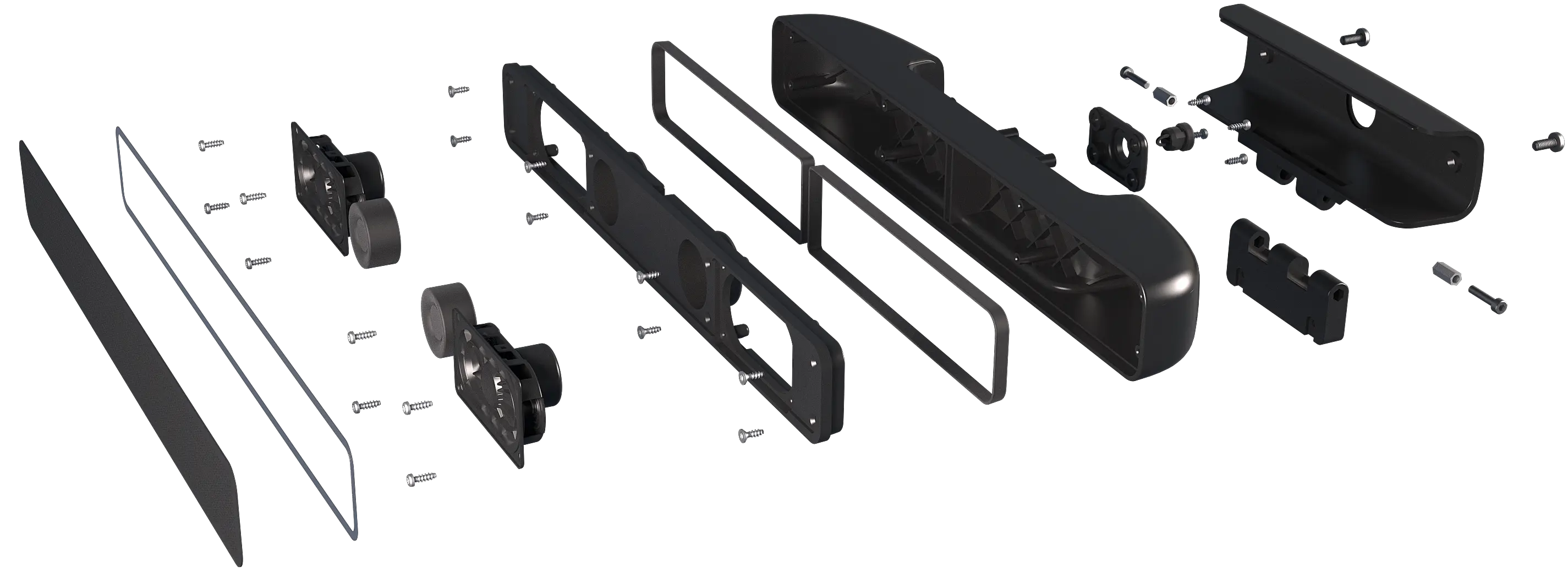 Lenovo Flex Mount – Exploded View (Front)